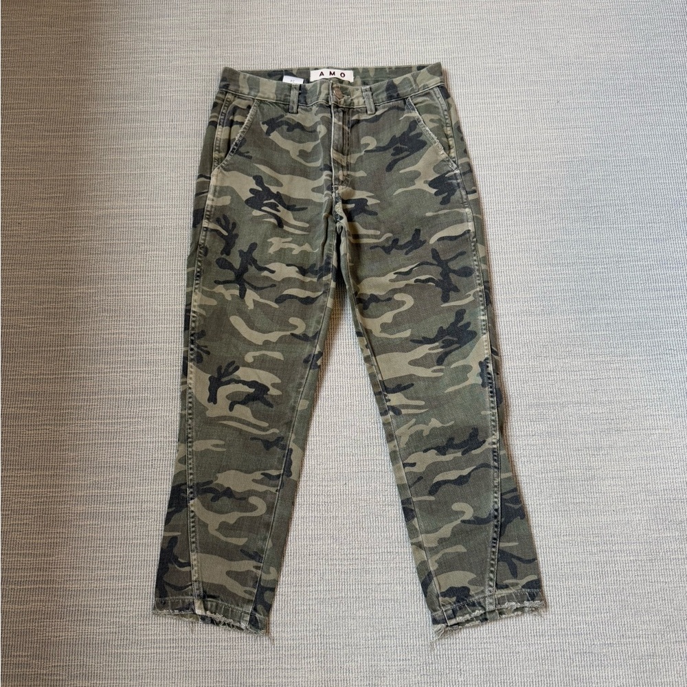 AMO Camo Slouch Trouser